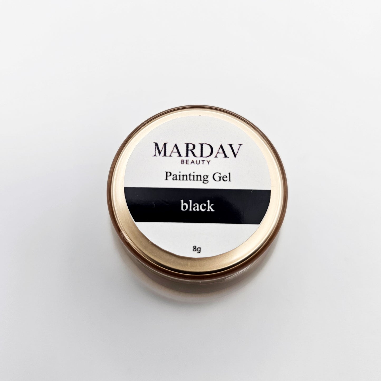 Super black gel paint