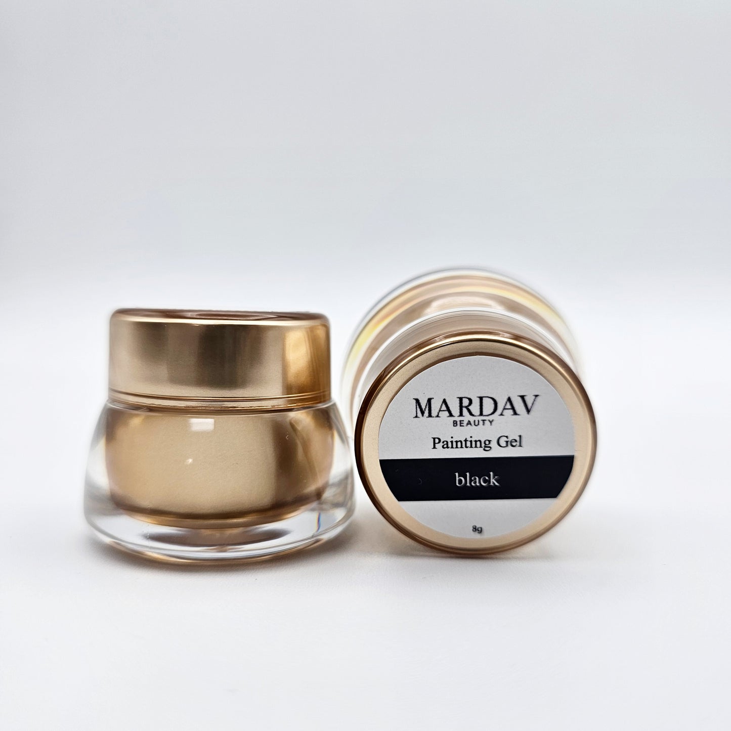 Super black gel paint