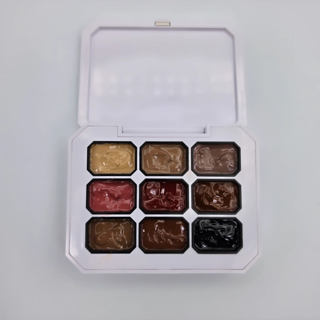 Milky Coffee gel palette