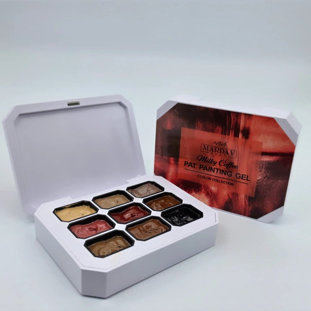 Milky Coffee gel palette