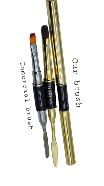 Polygel brush (gold)