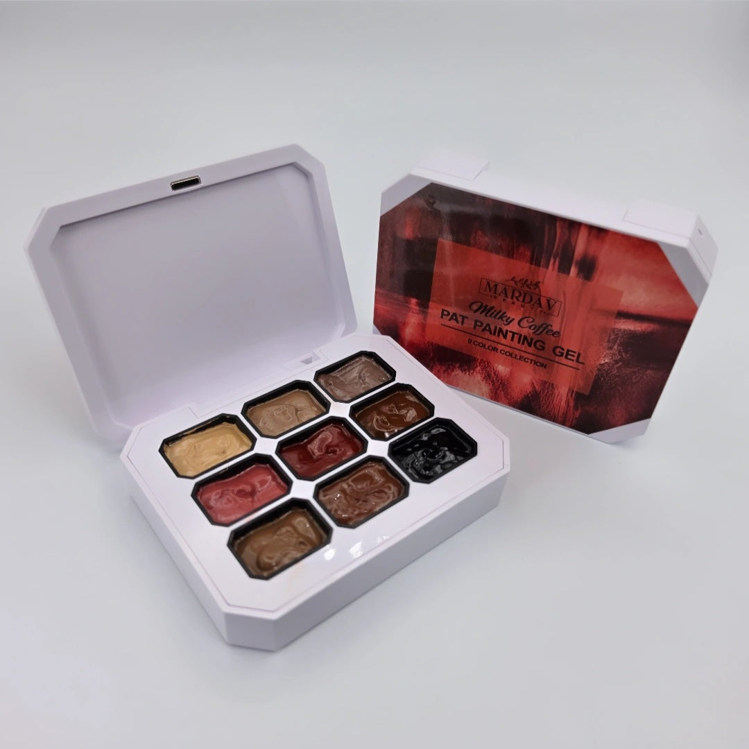 Milky Coffee gel palette
