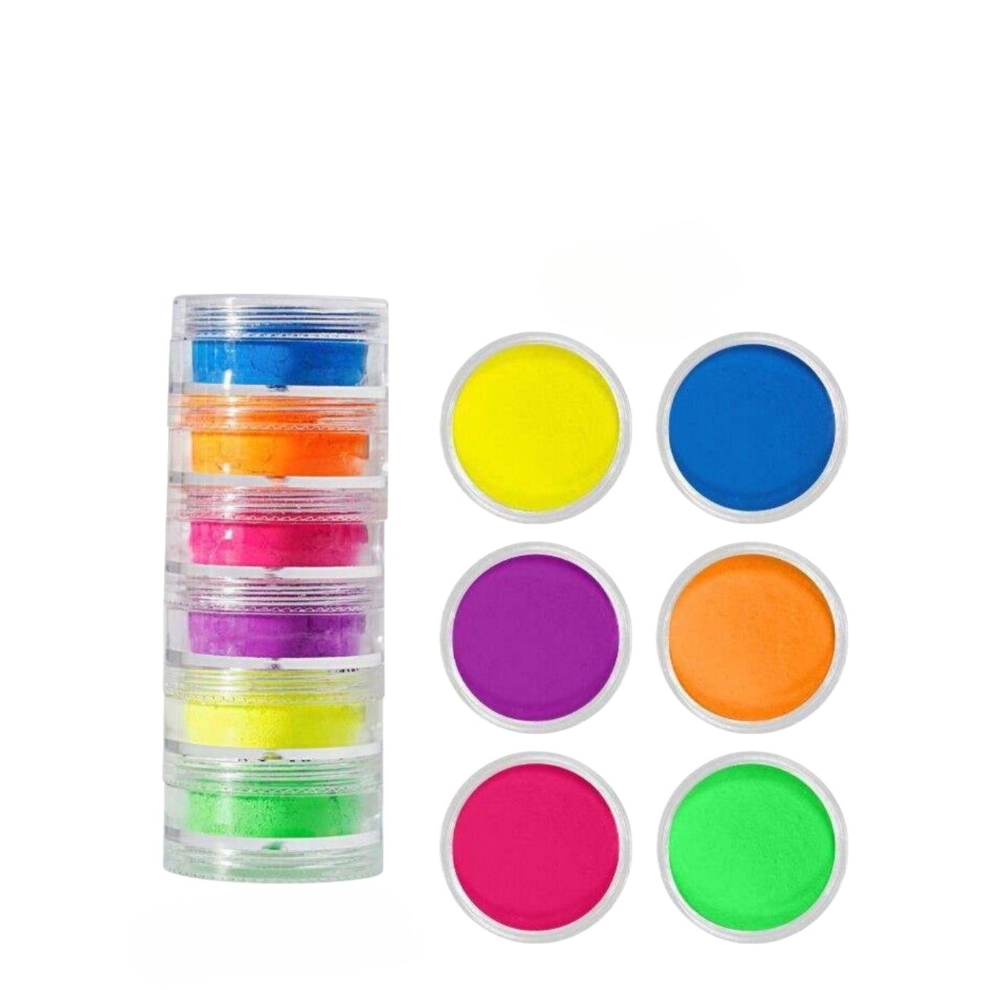 Neon pigments set #2